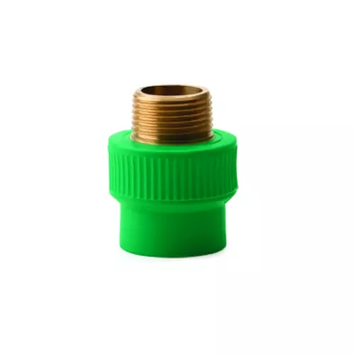 Prince 63 X 60  mm PPR Male Threaded Adaptor Greenfit Series Thread Size 2 inch