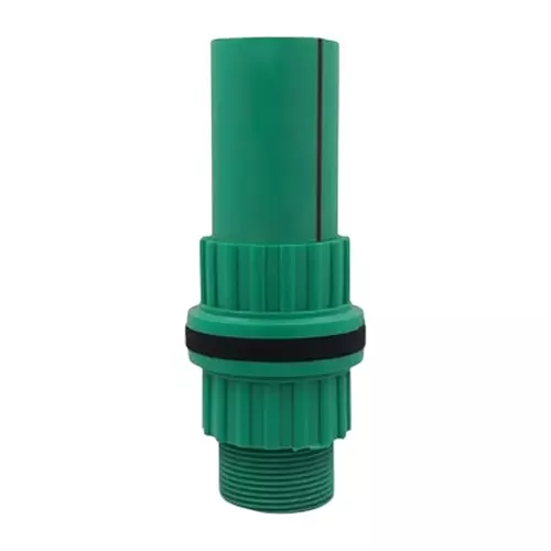 APL Apollo PPR-C Tank Connector (Long) 40 mm PN25 Green, PPRMB0206XX40MM (Pack of 36 Pcs)