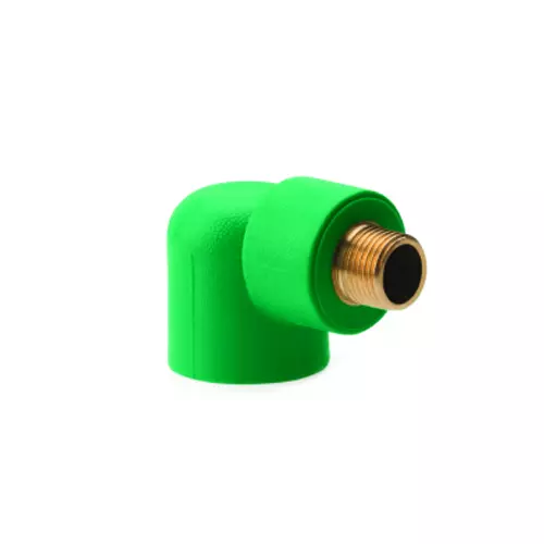 Prince 32 x 20  mm PPR Male Threaded Elbow Greenfit Series Thread Size 1/2 inch