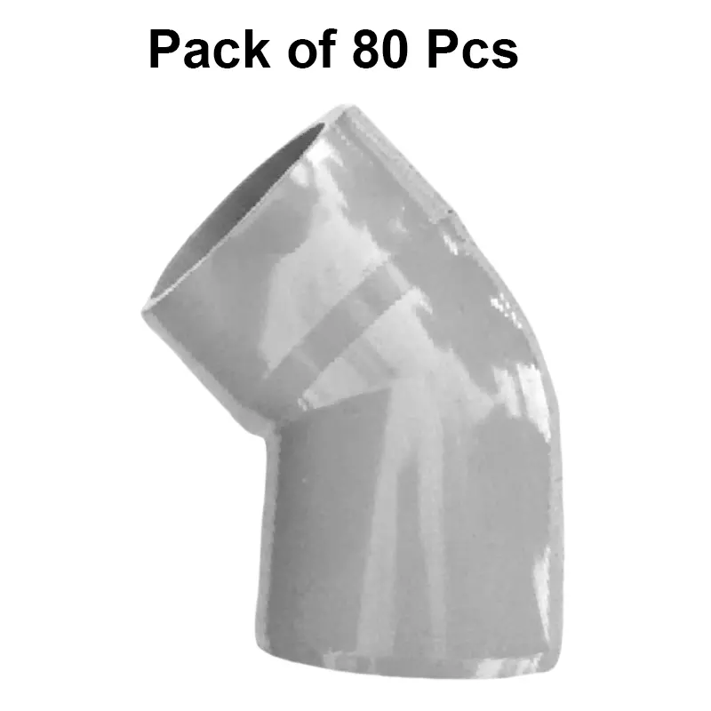 miraj-swr-bend-45-self-fit-90-mm-grey-fsm000000231-pack-of-80