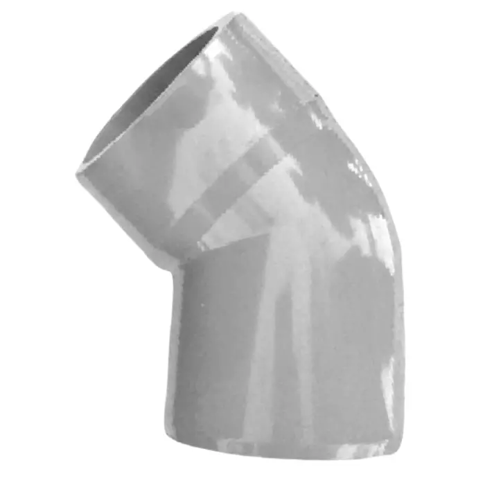 MIRAJ SWR Bend 45° Self Fit 160 mm Grey, FSM000000181 (Pack Of 12)