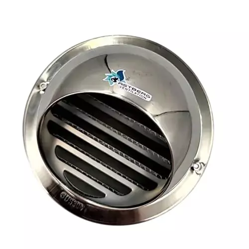 Astberg Outer Steel Cowl Grey 150 mm (6 inch), ASC150