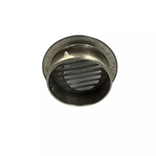 Astberg Outer Steel Cowl Grey 250mm (10 inch), ASC250
