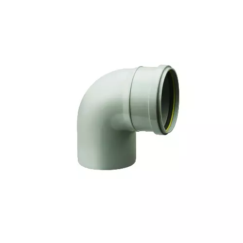 Prince Ultrafit Royal 110 mm UPVC Rubber Ring Joint Bend 87.5°, IM103548