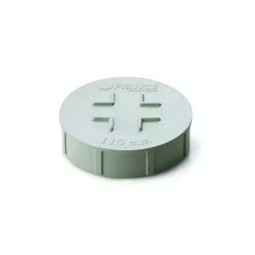 Prince Ultrafit Royal 75 mm UPVC Solvent Joint Door Cap, IM103582