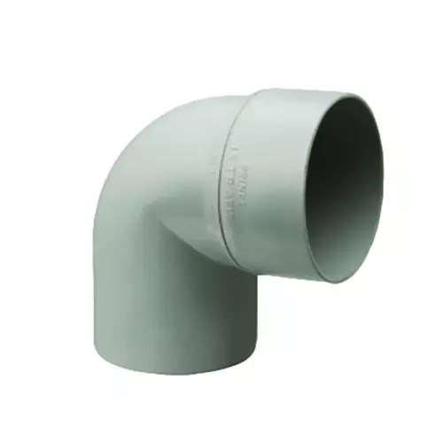 Prince Ultrafit 110 mm UPVC Solvent Joint Bend 87.5°, IM103273