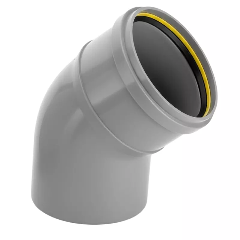 FITVIT Shoe Bend 45° SWR 4.33 inch (110 mm) Ring Fit Fitting