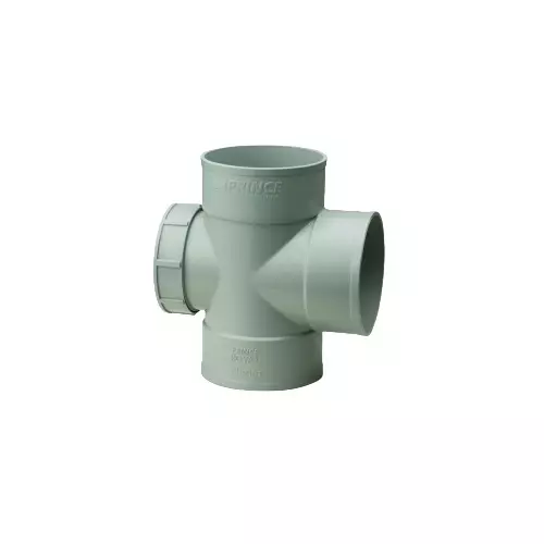 Prince Ultrafit Royal 63 mm UPVC Solvent Joint Single T with Door D/S, IM103492