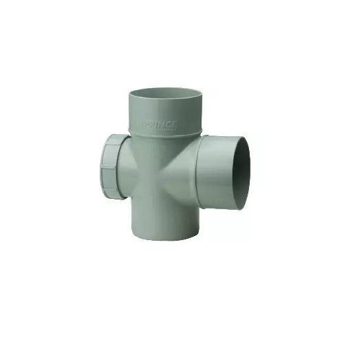 Prince Ultrafit Royal UPVC Solvent Joint Single T with Door