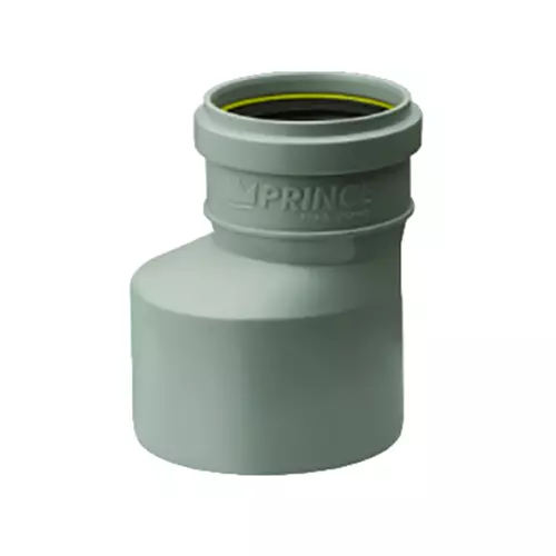 Prince Ultrafit 110x75 mm UPVC Rubber Ring Joint Reducer, IM103398