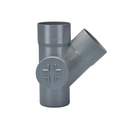Jain Irrigation Systems 90 mm SWR Solvent Weld Joint Single Tee