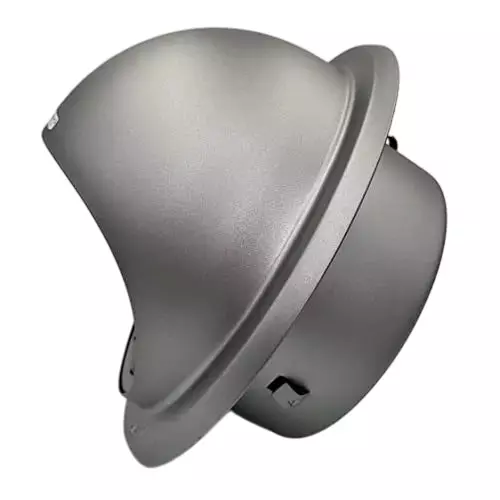 Astberg Outer Steel Cowl Silver 200 mm (8 inch), ASC 200 P