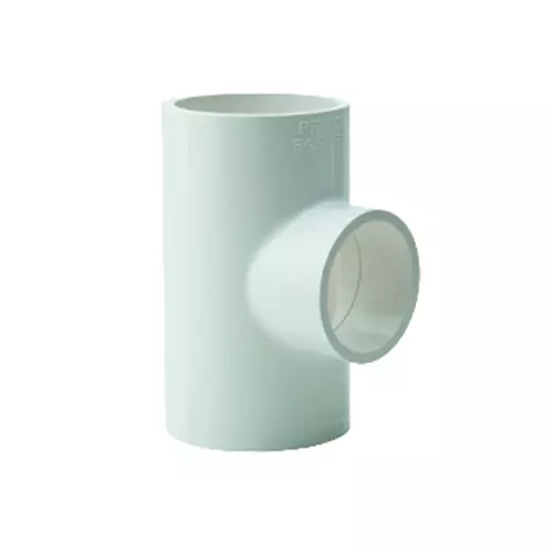 Prince Easyfit 4x2-1/2 inch UPVC SCH 80 Plain Reducing Tee, IM100980