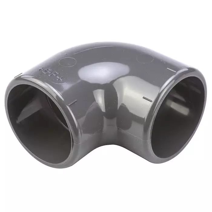 Georg Elbow Fischer Plastic Pipe Fitting 90° 63 mm, 721100111