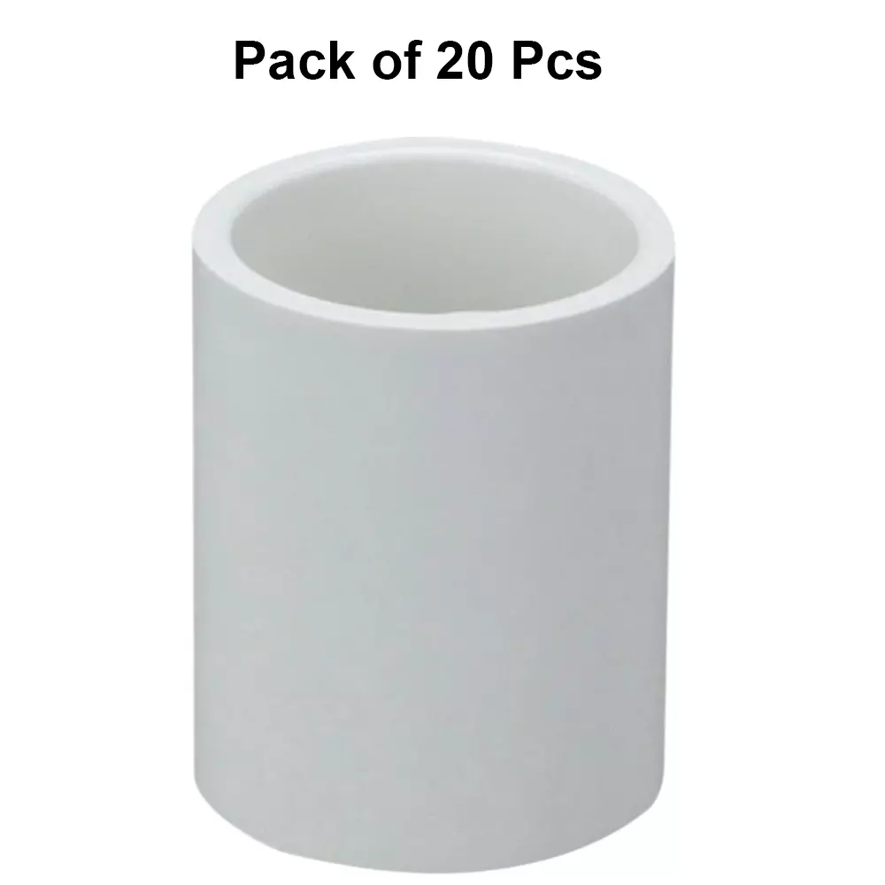 miraj-upvc-coupler-plain-25-mm-white-fpf000000003-pack-of-20