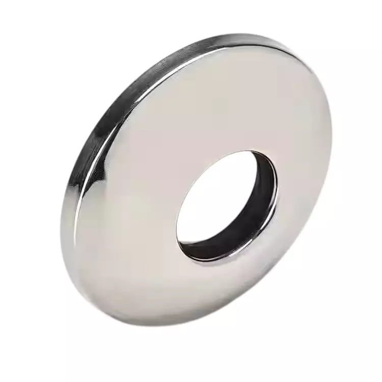 Astral Flange With Rubber Gromet Round Shape UPVC Silver Manual Pipe Fitting Type 3/4 Inch (2 cm) Size, RM04159004