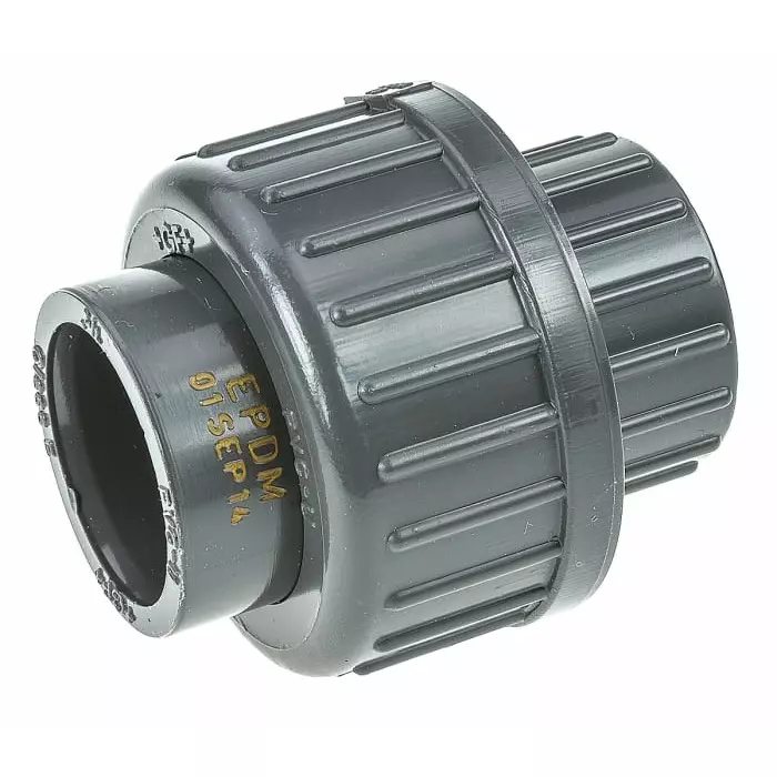 Georg Union Fischer Plastic Pipe Fitting Straight 12.7 mm (1/2 inch), 721511106