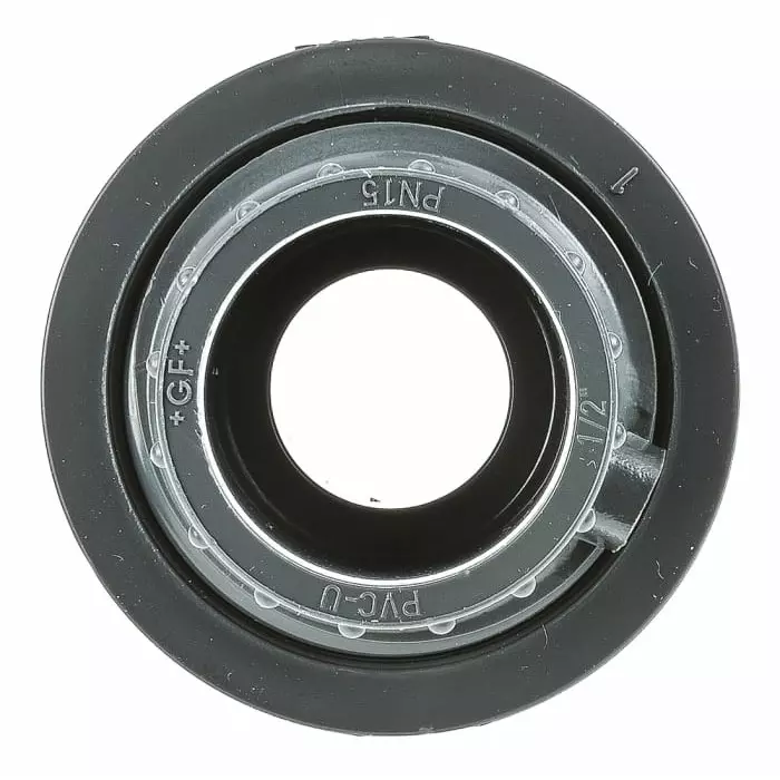 Georg Union Fischer Plastic Pipe Fitting Straight 12.7 mm (1/2 inch), 721511106