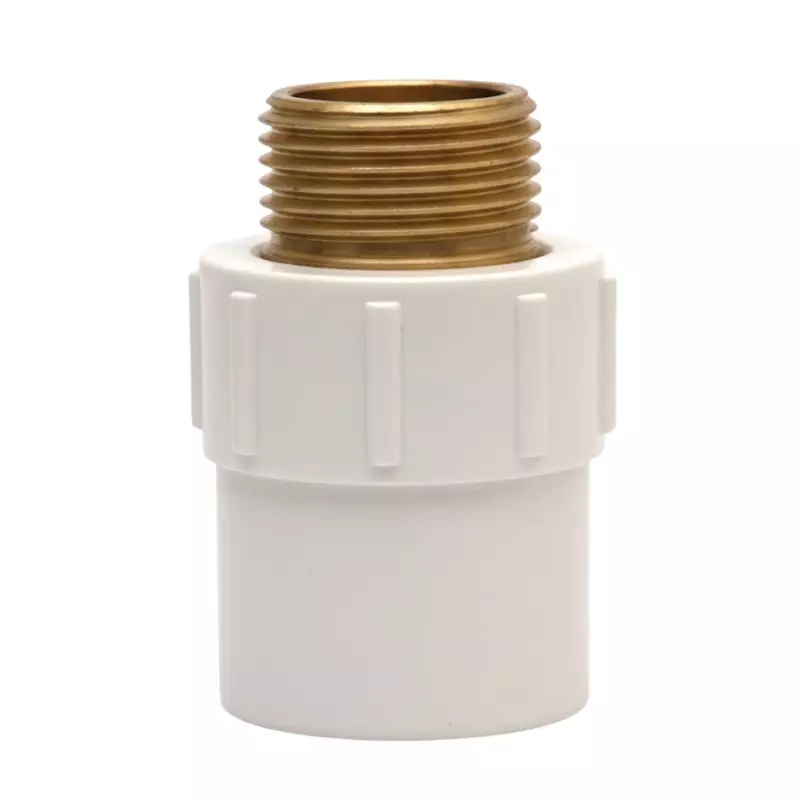 MIRAJ UPVC Brass MTA 25 mm White, FPF000000023 (Pack Of 10)