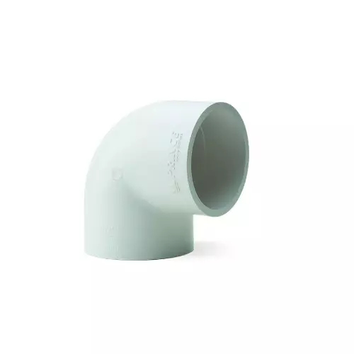 Prince Easyfit 76.2 mm (3 Inch) UPVC SCH 80 Plain Elbow, IM100952