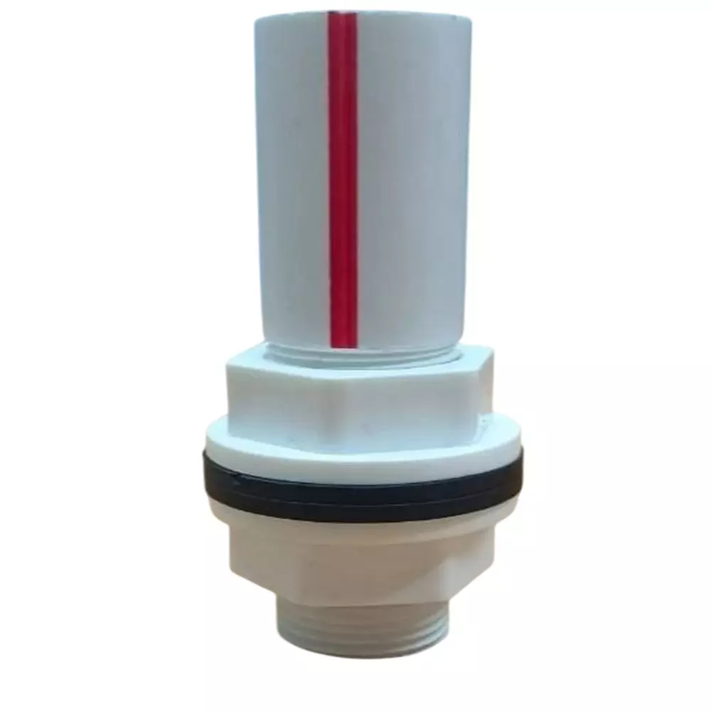 FITVIT Tank Nipple Pipe 19.05 mm (3/4 inch) UPVC Pipe Fitting (Pack of 40)