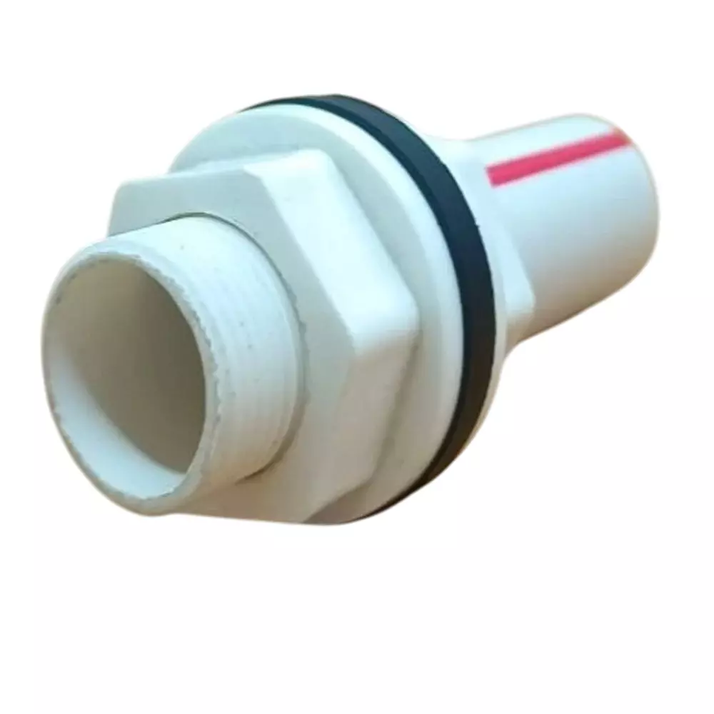 FITVIT Tank Nipple Pipe 19.05 mm (3/4 inch) UPVC Pipe Fitting (Pack of 40)