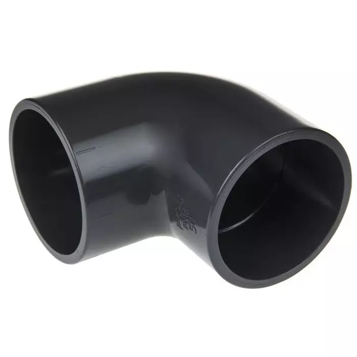 Georg Elbow Fischer Plastic Pipe Fitting 90° 50 mm, 721100110