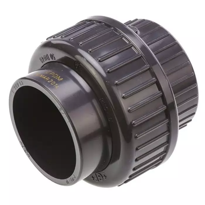 Georg Union Fischer Plastic Pipe Fitting Straight 19.05 mm (3/4 inch), 729511107