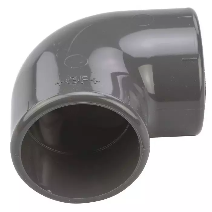 Georg Elbow Fischer Plastic Pipe Fitting 90° 50.8 mm (2 inch), 721101111