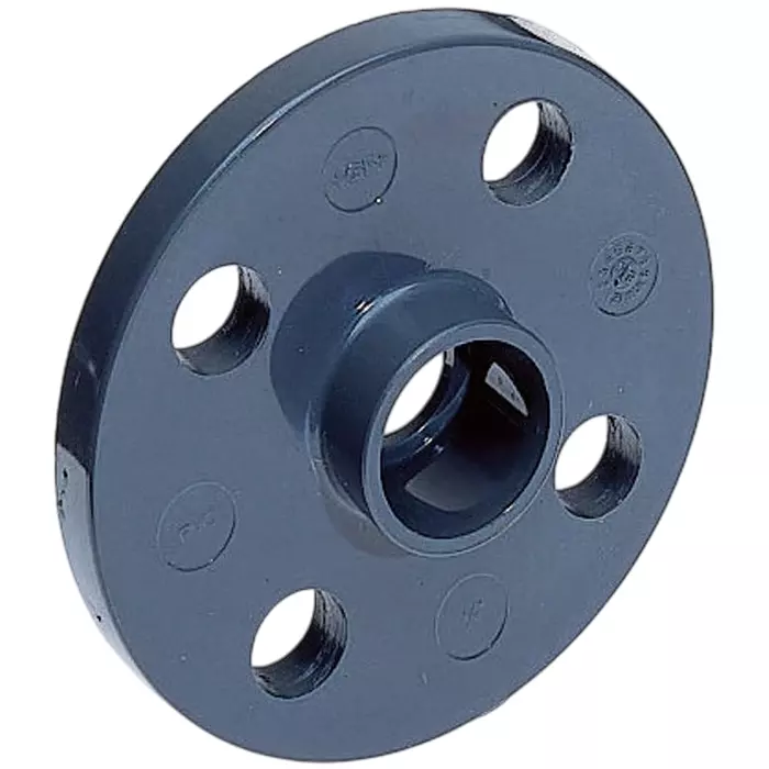Georg Full Face Flange Fischer Plastic Pipe Fitting 12.7 mm (1/2 inch), 721731106