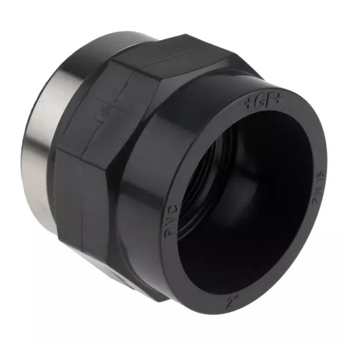 Georg Socket Fischer Plastic Pipe Fitting Straight Threaded Rp 50.8 mm (50.8 (2 inch)) to Cement inch)), 721911011