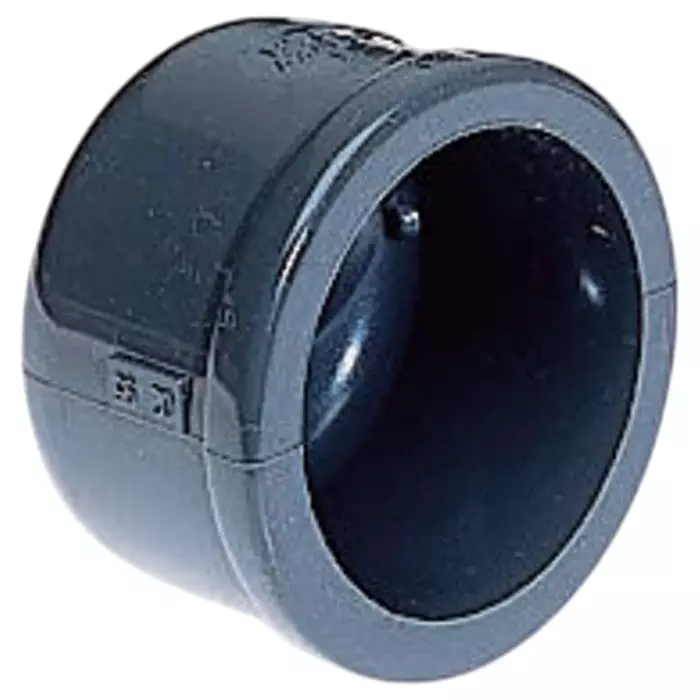 Georg Cap Fischer Plastic Pipe Fitting Straight 50 mm, 721960110 (Pack of 2)