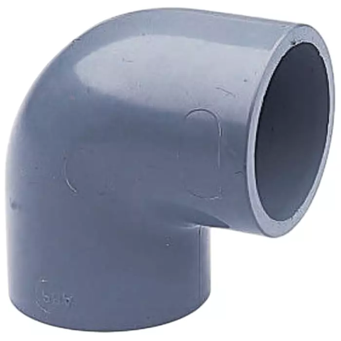 Georg Elbow Fischer Plastic Pipe Fitting 90° 1 6.35 mm (1/4 inch), 729101109