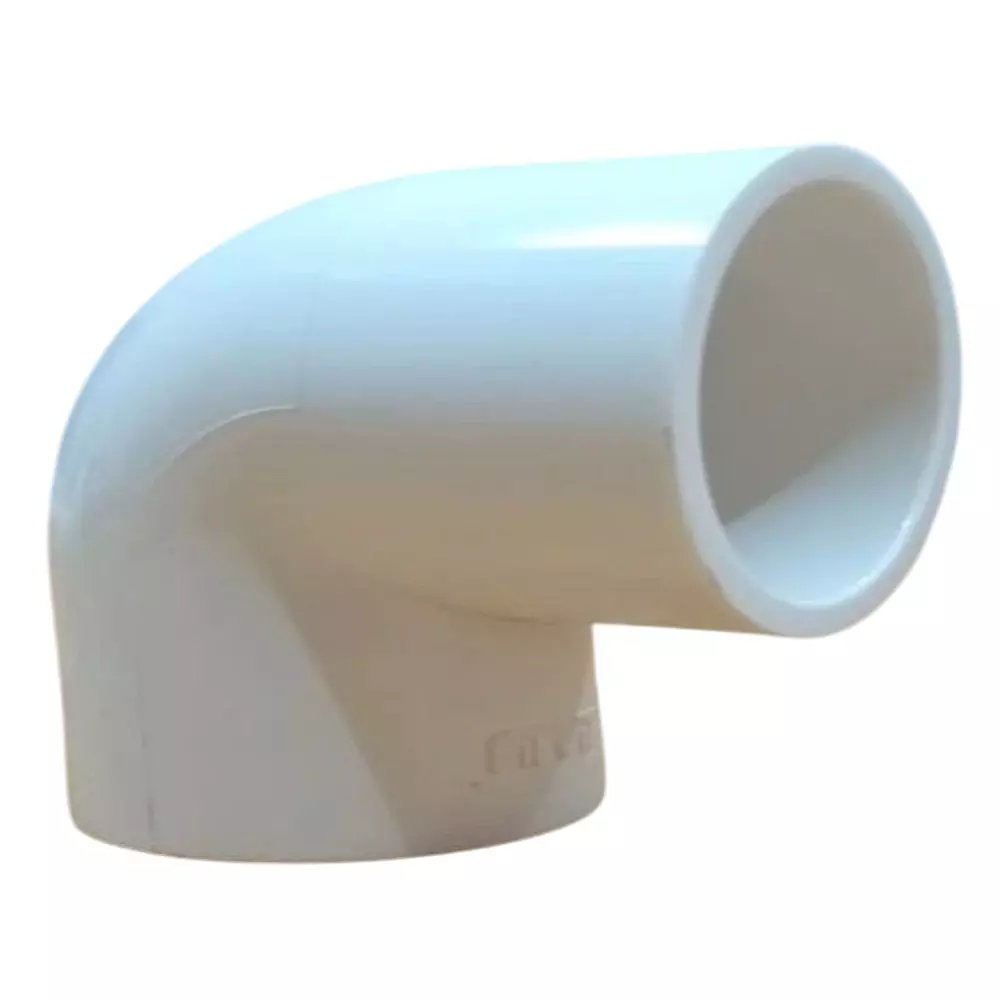 FITVIT Plain Elbow 2.1/2 inch (63.5 mm) UPVC