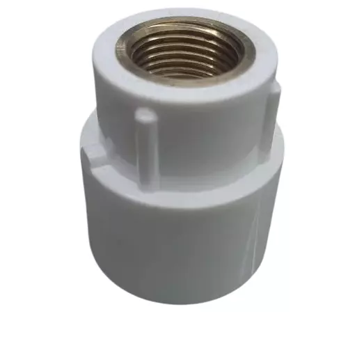 FITVIT F.T.A 25.4x12.7 mm (1x1/2 Inch) UPVC Brass Fitting (Pack of 35)