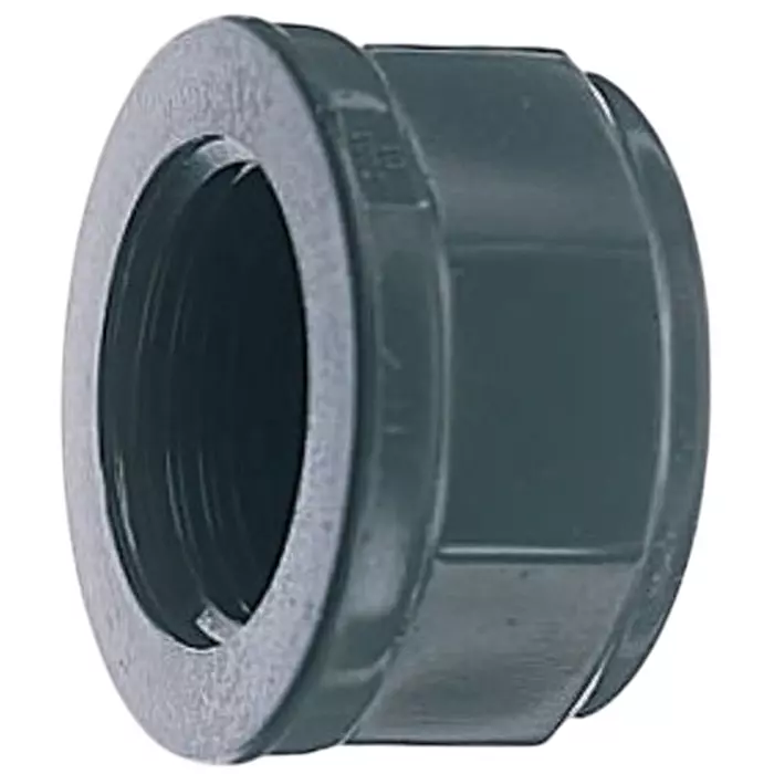 Georg Cap Fischer Plastic Pipe Fitting Straight Threaded Rp 1 12.7 mm (1/2 inch), 721960610 (Pack of 2)