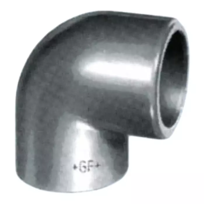 Georg Elbow Fischer Plastic Pipe Fitting 90° 20 mm, 723100106 (Pack of 5)