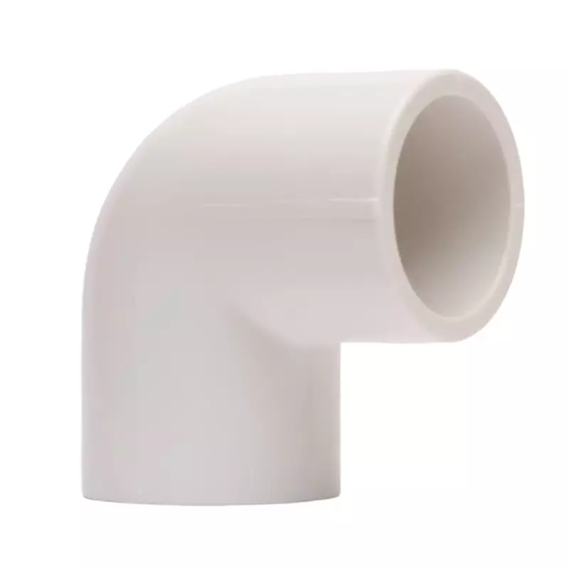 MIRAJ UPVC Elbow 90° Plain 50 mm White, FPF000000050 (Pack Of 5)