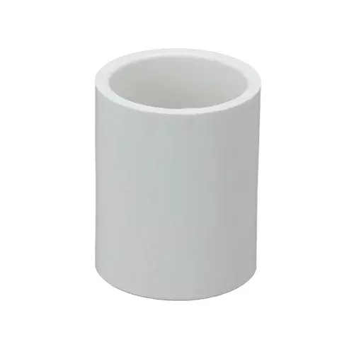 FITVIT Coupler 12.7 mm (1/2 inch) UPVC Pipe Fitting (Pack of 100)