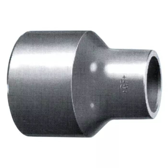 Georg Reducer Bush Fischer Plastic Pipe Fitting Straight 32 mm, 721910341 (Pack of 2)
