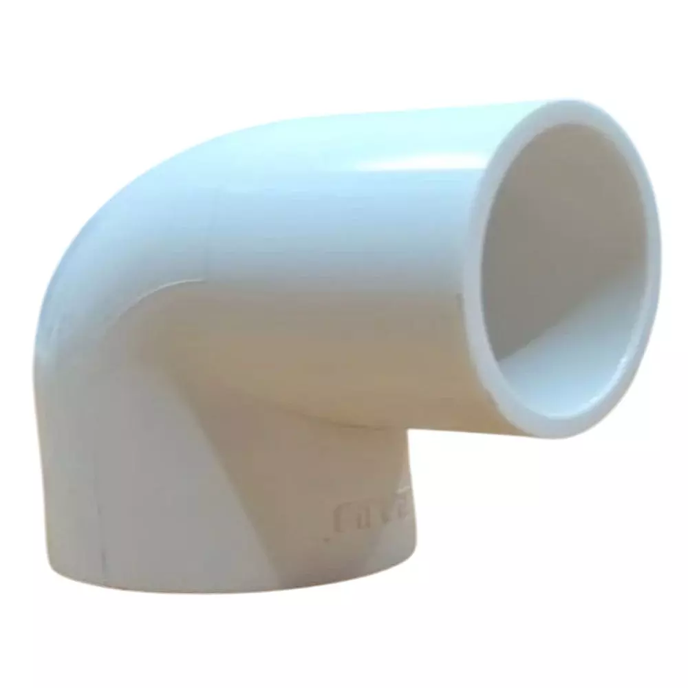 FITVIT Plain Elbow 50.8 mm (2 inch) UPVC Pipe Fitting 90° (Pack of 8)