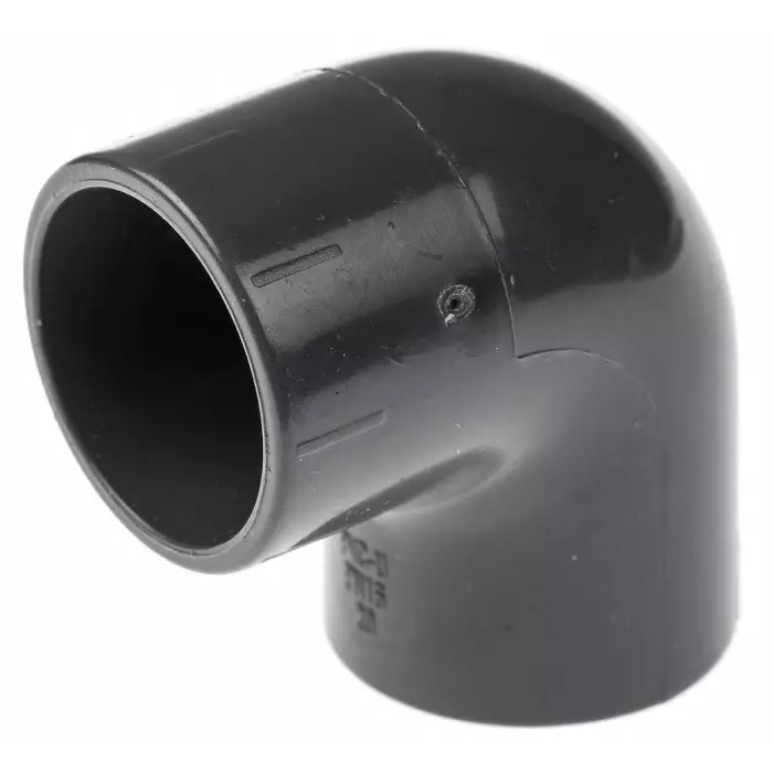 Georg Elbow Fischer Plastic Pipe Fitting 90° 20 mm, 721100106 (Pack of 2)