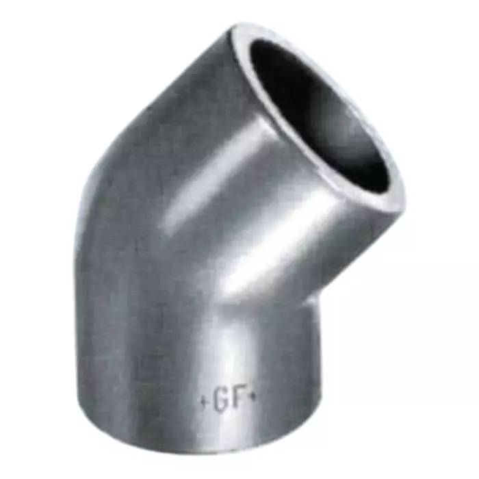 Georg Elbow Fischer Plastic Pipe Fitting 45° 20 mm, 723150106 (Pack of 5)