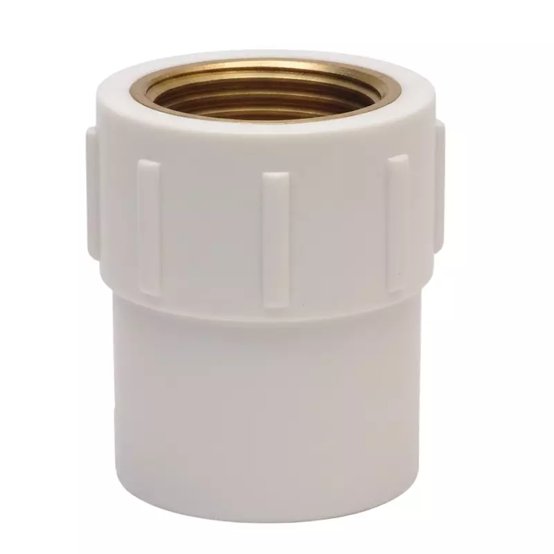 MIRAJ UPVC Brass FTA 15 mm White, FPF000000013 (Pack Of 25)