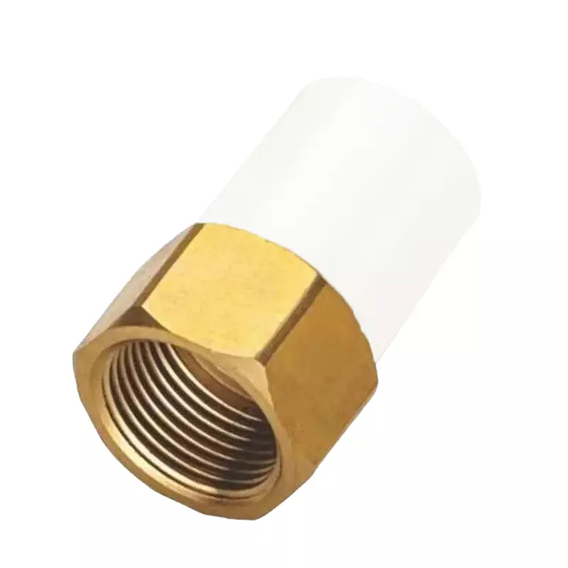 APL Apollo 4 Inch Female Adaptor With Hexonal Brass Inserts uPVC SCH 80 Grade, UM012004