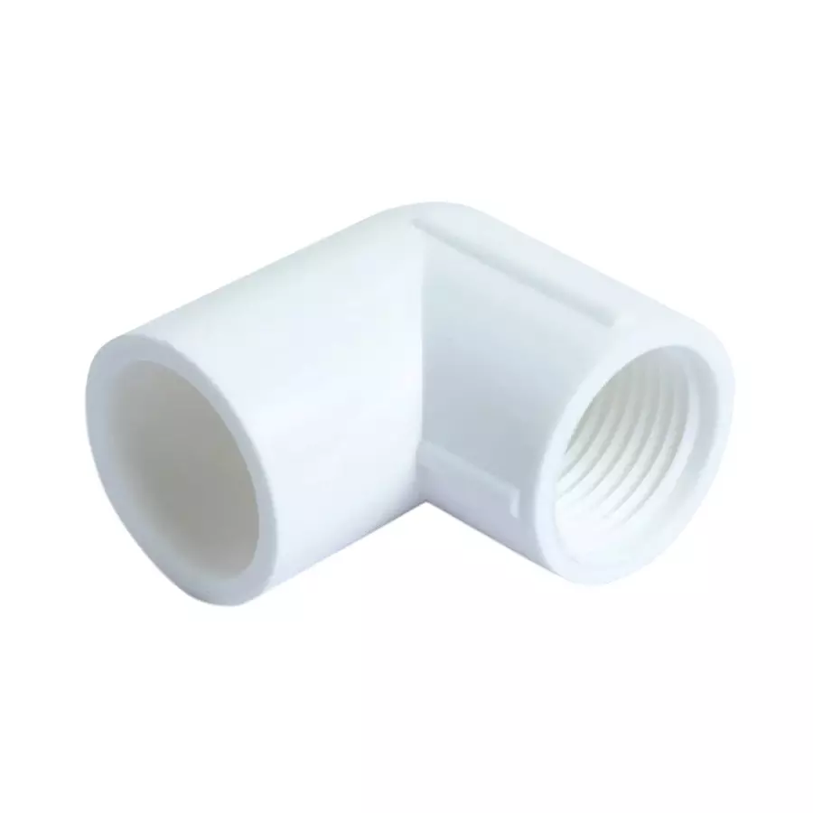FITVIT Thread Elbow 12.7 mm (1/2 inch) UPVC Pipe Fitting (Pack of 100)