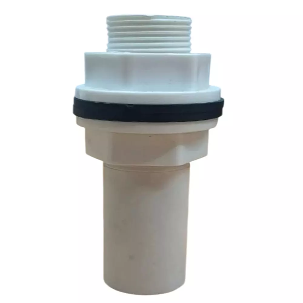 FITVIT Tank Nipple Pipe 12.7 mm (1/2 inch) UPVC Pipe Fitting (Pack of 50)
