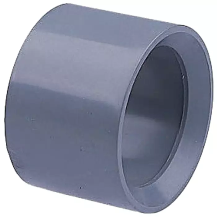 Georg Reducer Bush Fischer Plastic Pipe Fitting Straight 1 6.35 mm (1/4 inch), 729901346 (Pack of 2)