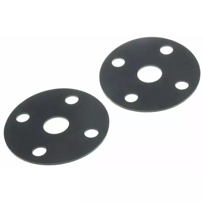 Georg Flat Gasket Fischer Plastic Pipe Fitting 25.4 mm (1 inch), 748401008 (Pack of 2)