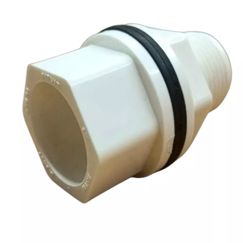 FITVIT Tank Nipple Socket 63.5 mm (2 1/2 inch) UPVC Pipe Fitting